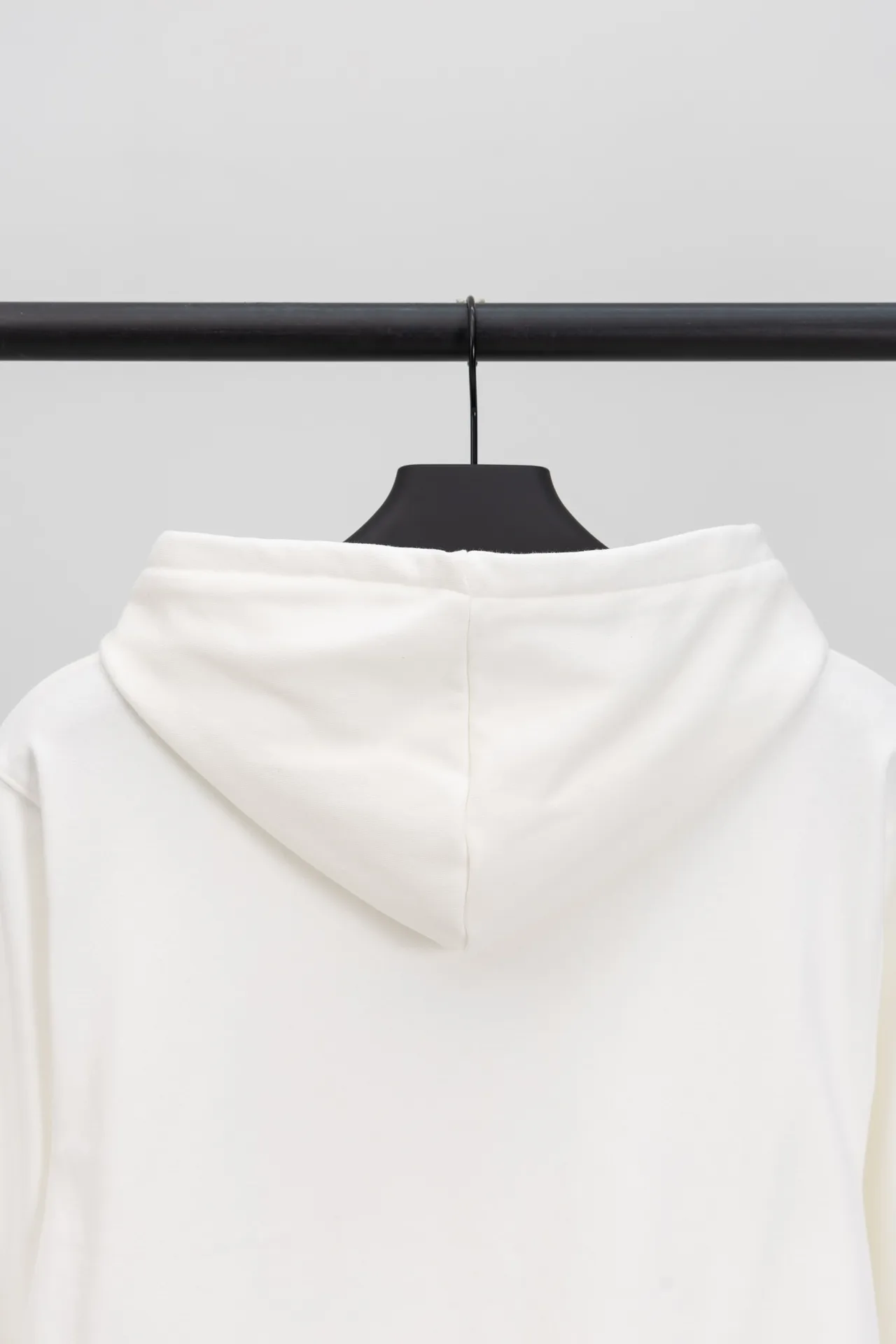 Logo-Embroidered Cotton-Jersey Hoodie D20019900 — view 9