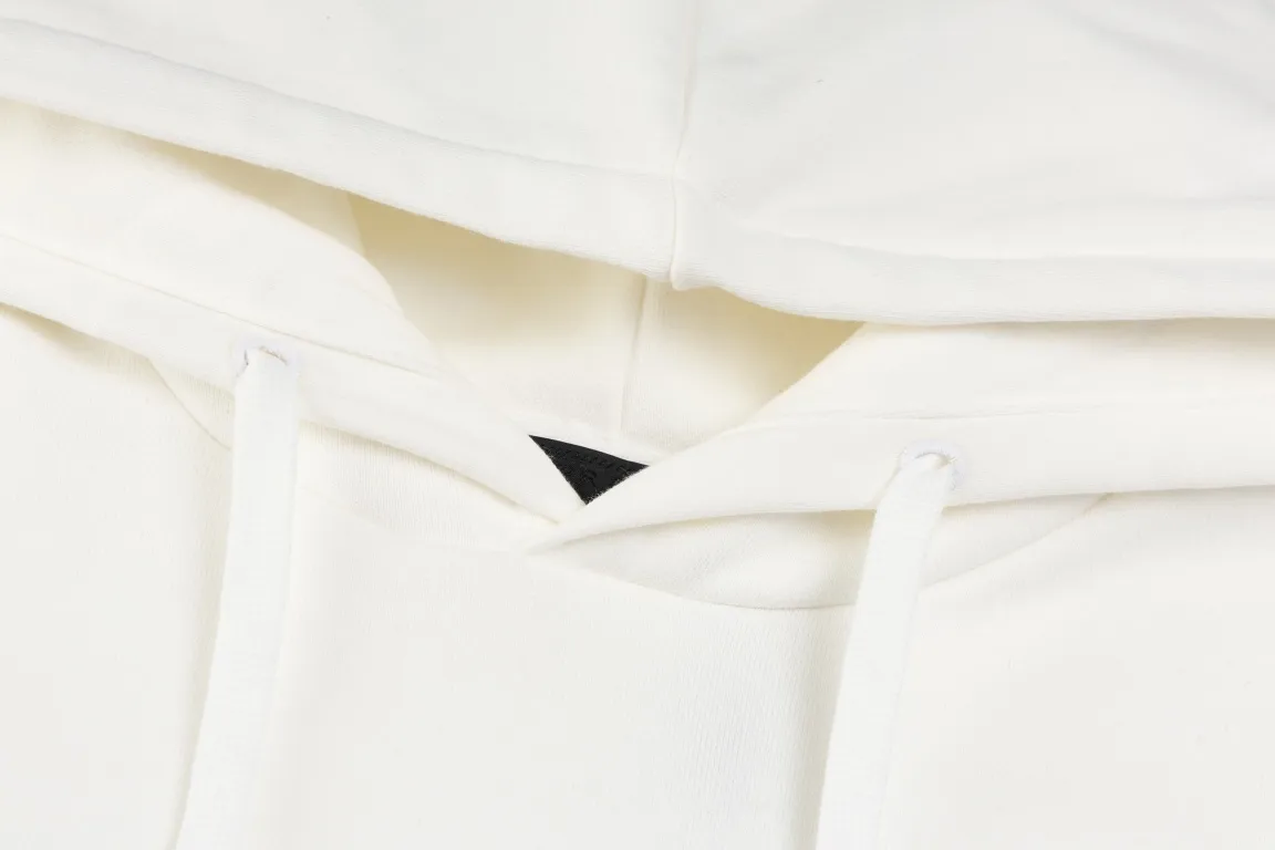 Logo-Embroidered Cotton-Jersey Hoodie D20019901 — view 5
