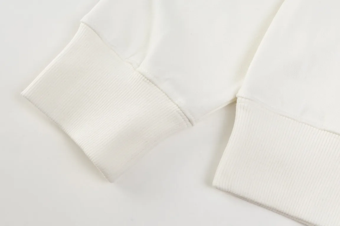 Logo-Embroidered Cotton-Jersey Hoodie D20019901 — view 7