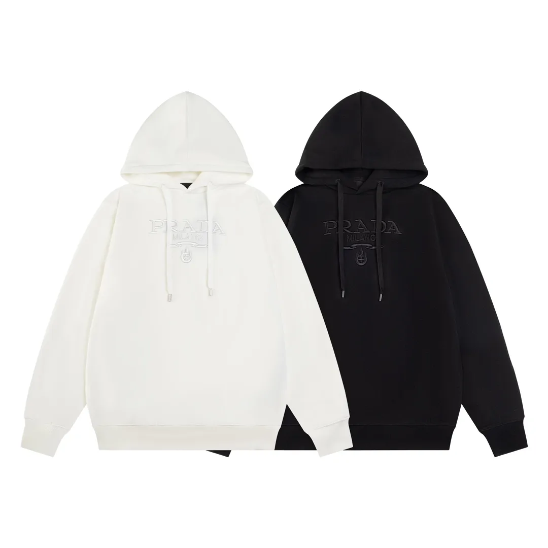 Logo-Embroidered Cotton-Jersey Hoodie D20019901 — view 11