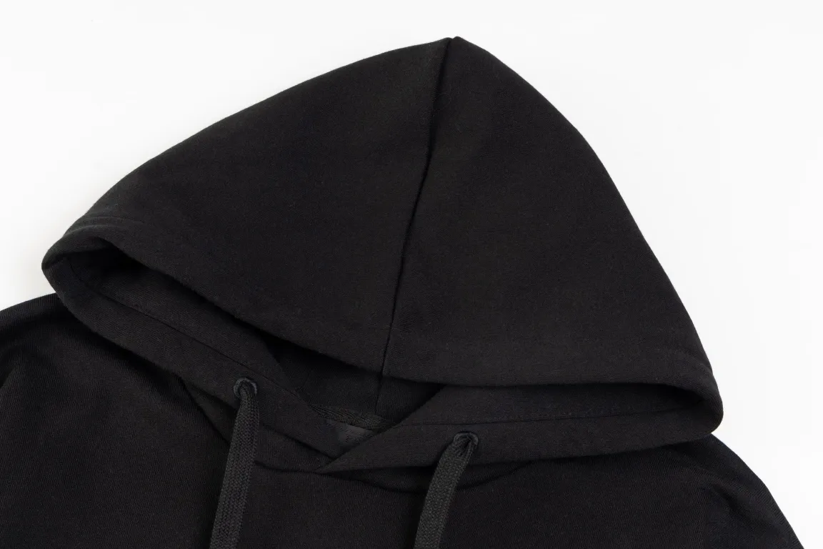 Logo-Embroidered Cotton-Jersey Hoodie D20019899 — view 4