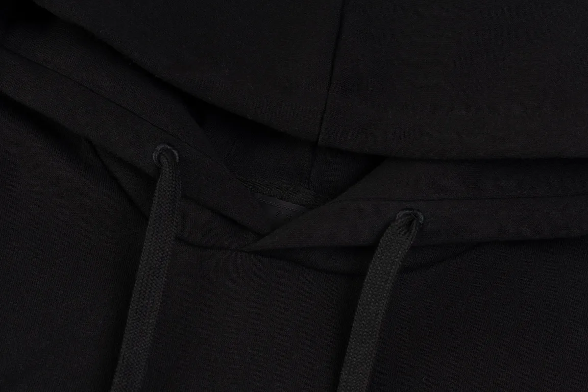 Logo-Embroidered Cotton-Jersey Hoodie D20019899 — view 6