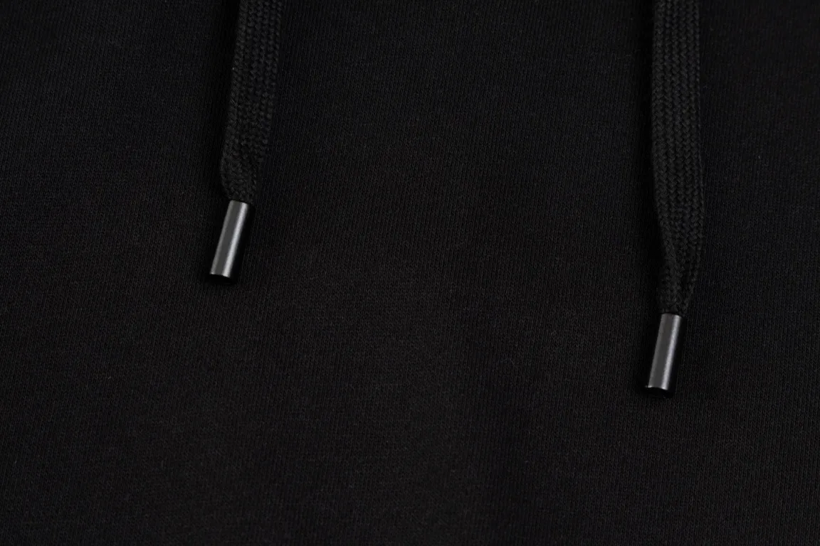Logo-Embroidered Cotton-Jersey Hoodie D20019899 — view 7