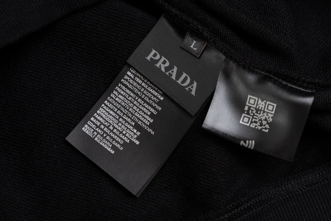 Logo-Embroidered Cotton-Jersey Hoodie D20019899 — view 8