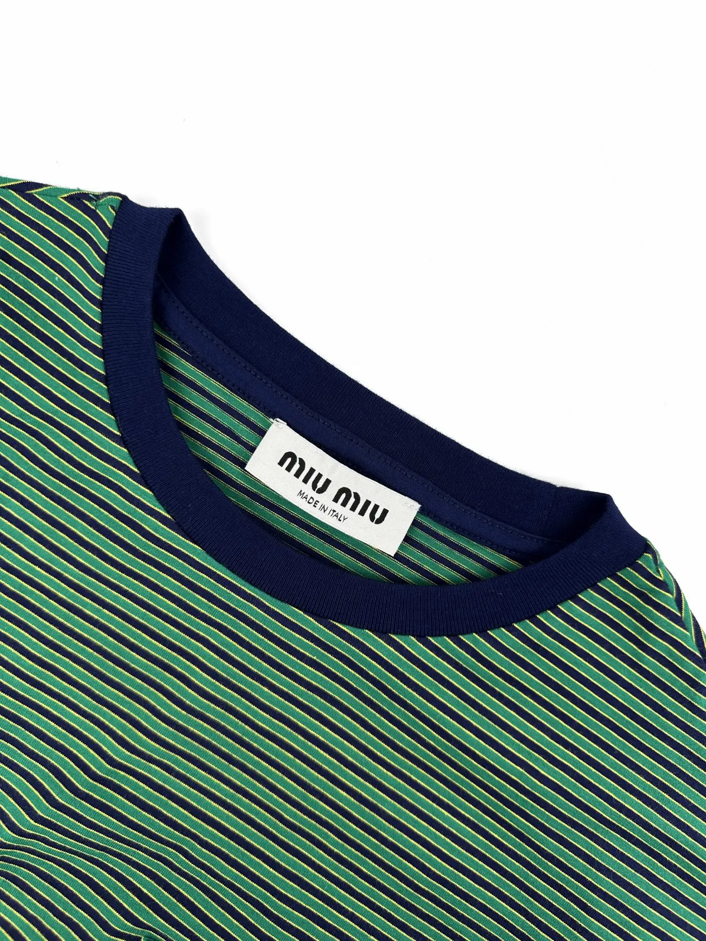 Striped Cotton Long-Sleeve T-Shirt D20519920 — view 3