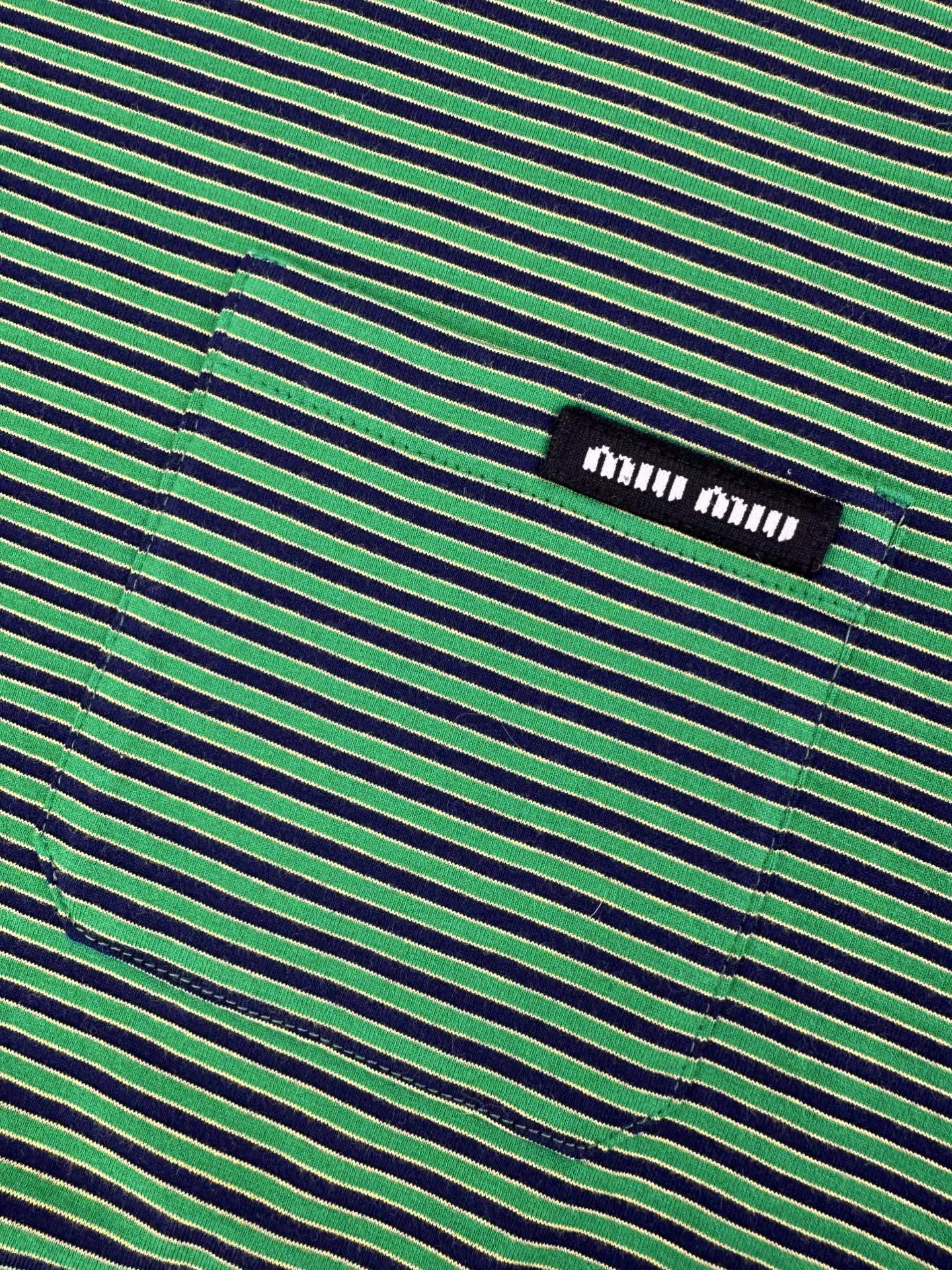 Striped Cotton Long-Sleeve T-Shirt D20519920 — view 4