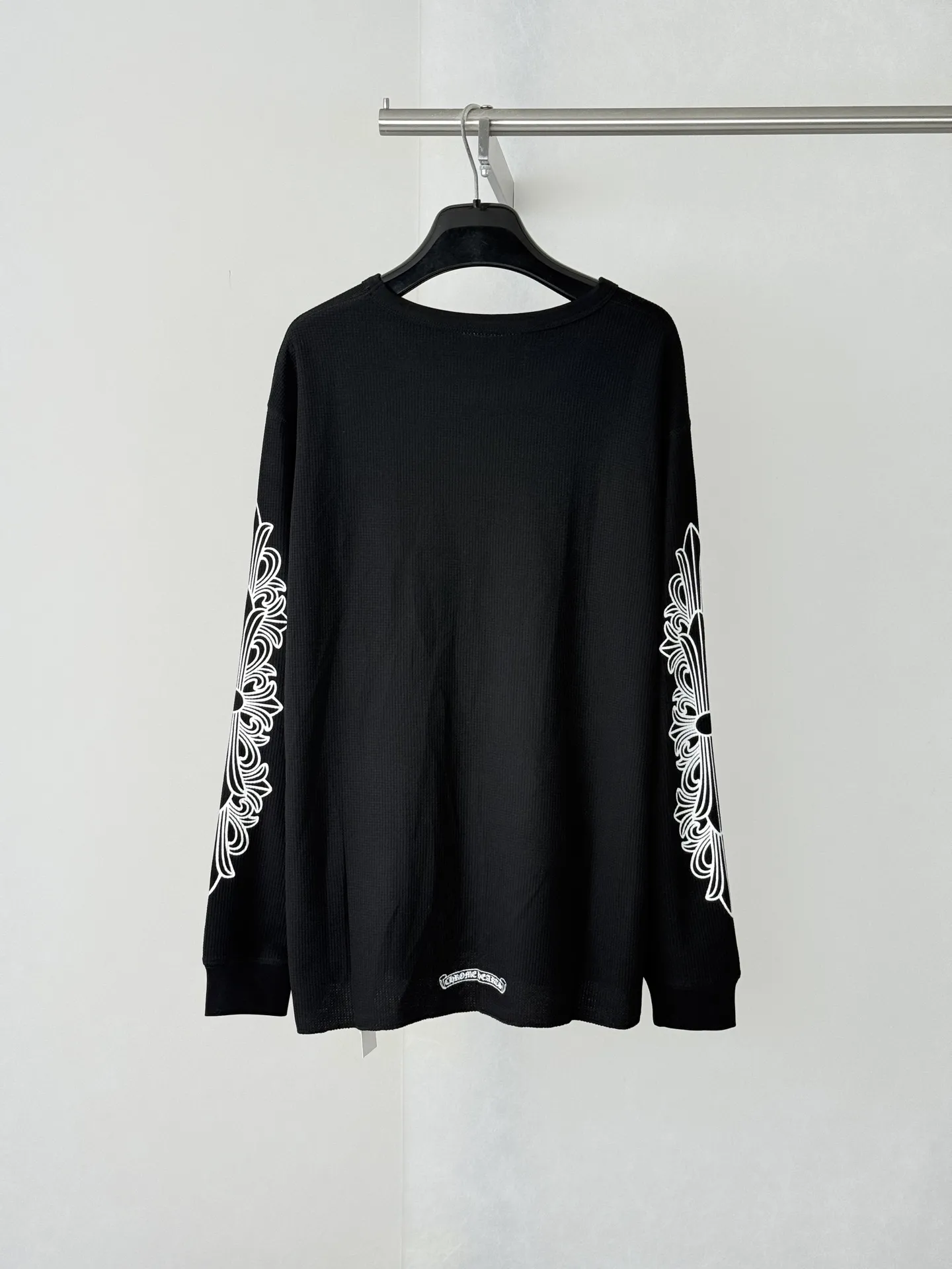 Horseshoe Logo Waffle-Knit Long-Sleeve T-Shirt D20522622 — view 2