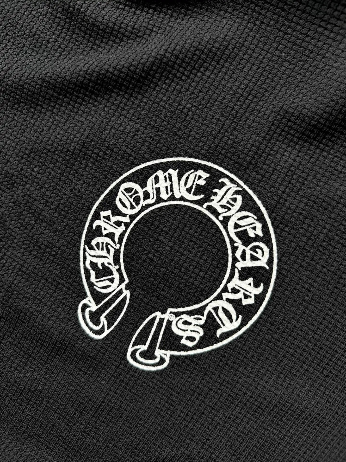 Horseshoe Logo Waffle-Knit Long-Sleeve T-Shirt D20522622 — view 7