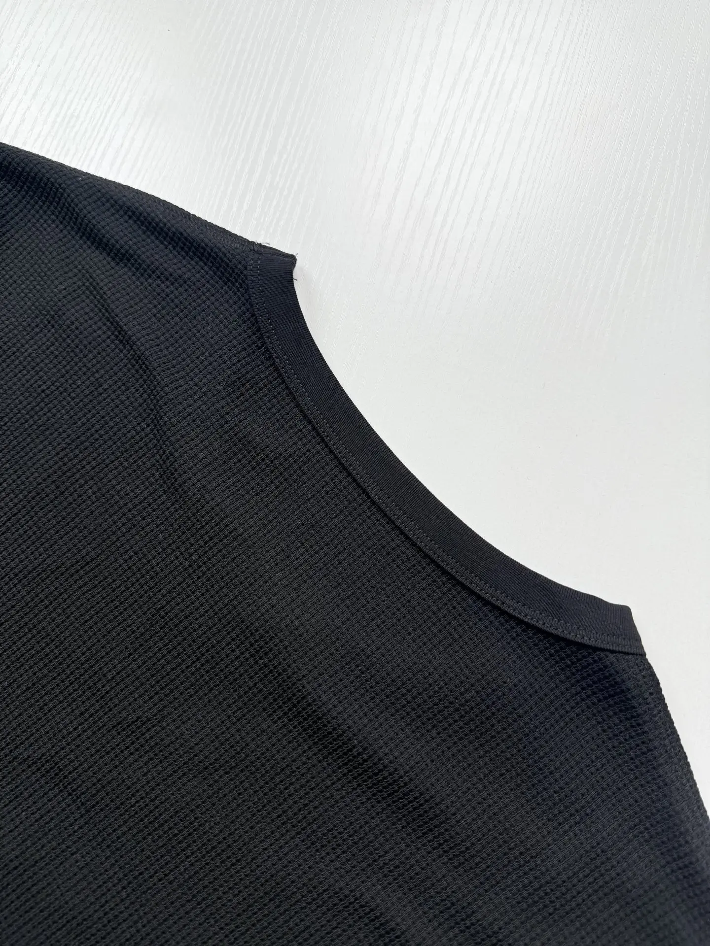 Horseshoe Logo Waffle-Knit Long-Sleeve T-Shirt D20522622 — view 11