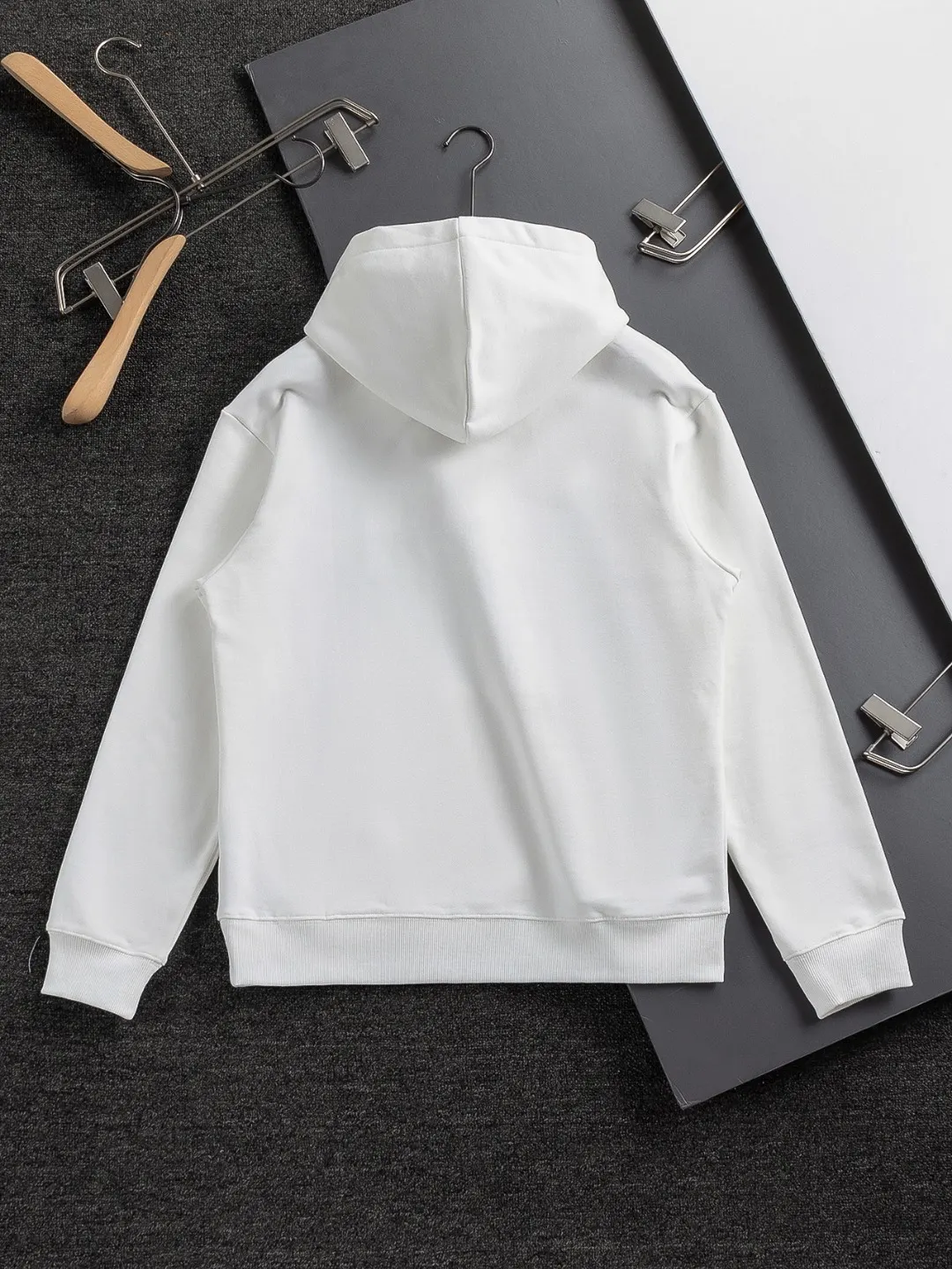 Monogram Embroidered Cotton Hoodie D20522825 — view 2