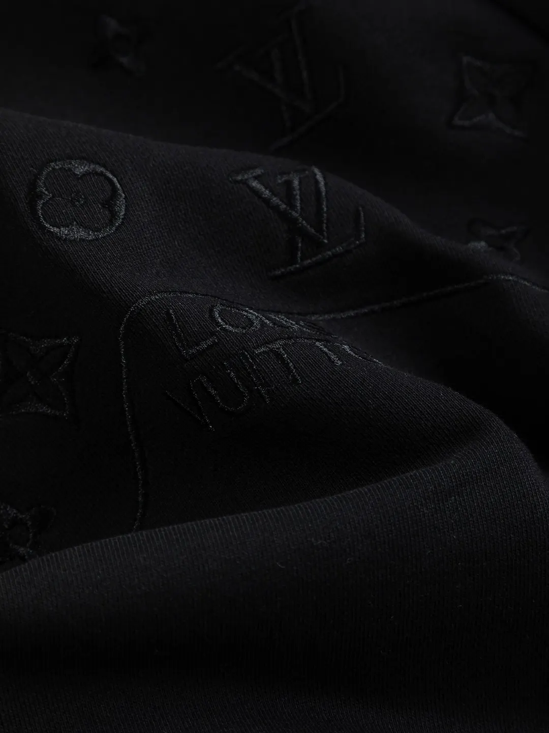 Monogram Embroidered Cotton Hoodie D20522824 — view 9