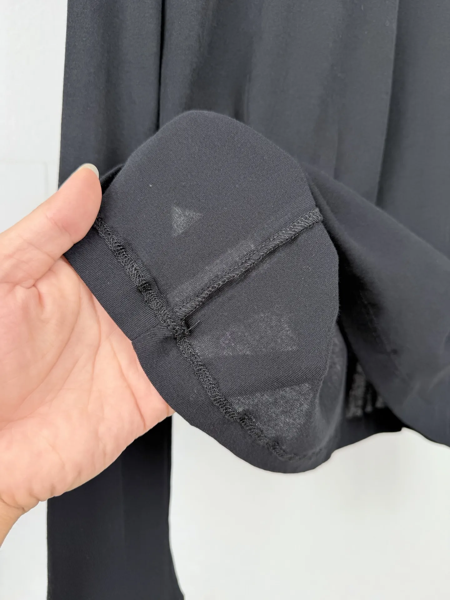 Logo-Patch Long-Sleeve Polo Shirt D20520003 — view 10