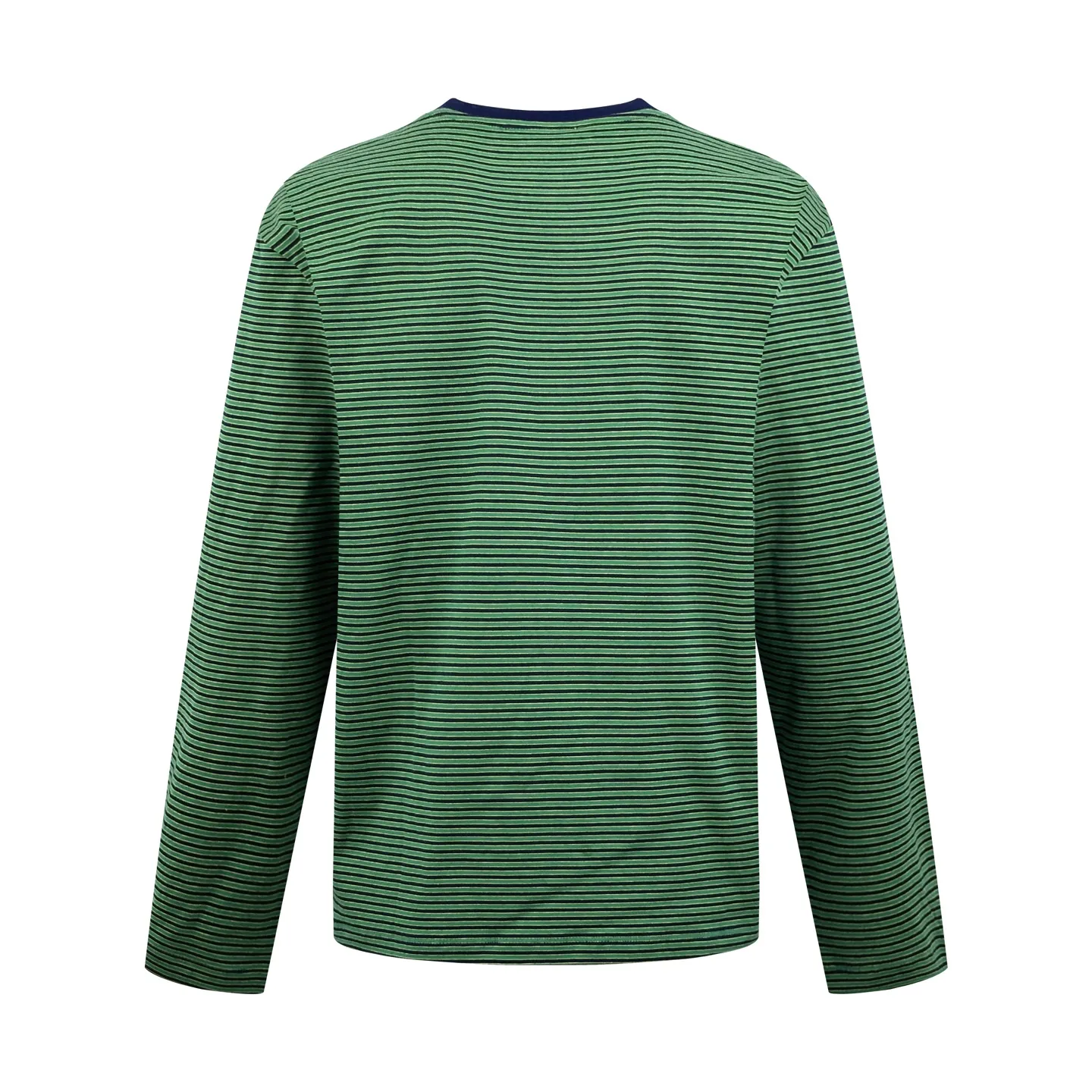Striped Cotton Long-Sleeve T-Shirt D20519919 — view 2