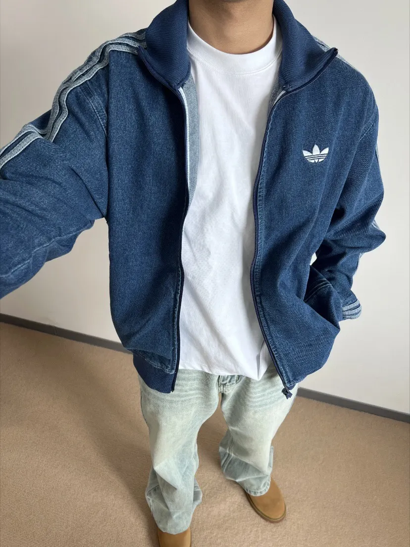 Adidas Originals Firebird Denim Track Jacket D20521729 — view 11
