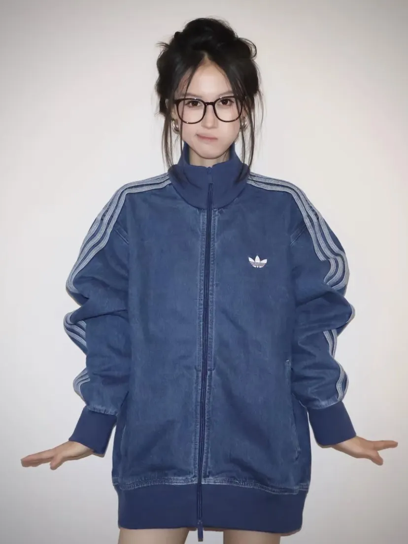Adidas Originals Firebird Denim Track Jacket D20521729 — view 13