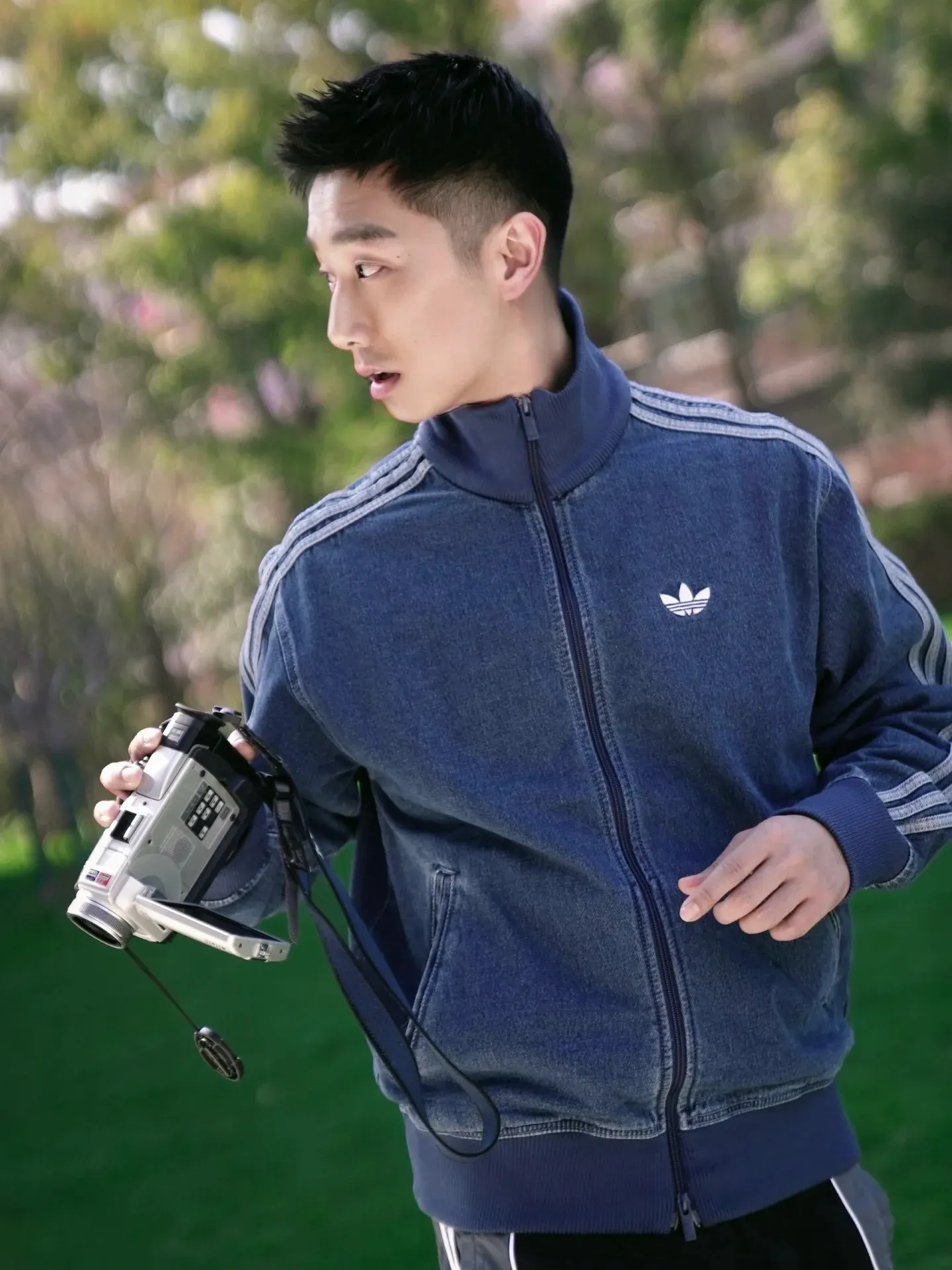 Adidas Originals Firebird Denim Track Jacket D20521729 — view 24