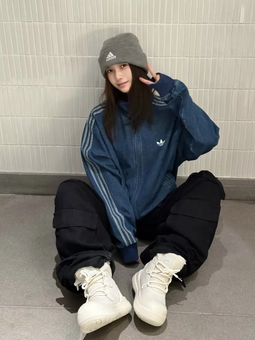 Adidas Originals Firebird Denim Track Jacket D20521729 — view 42