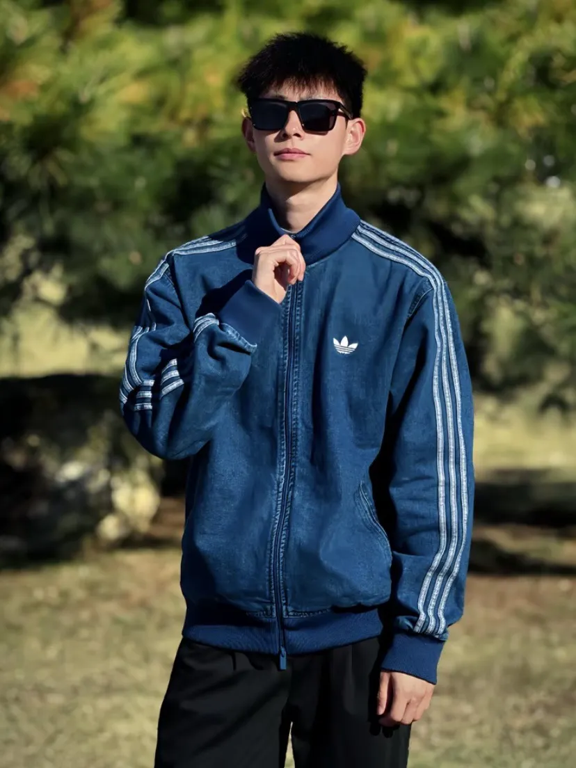 Adidas Originals Firebird Denim Track Jacket D20521729 — view 45