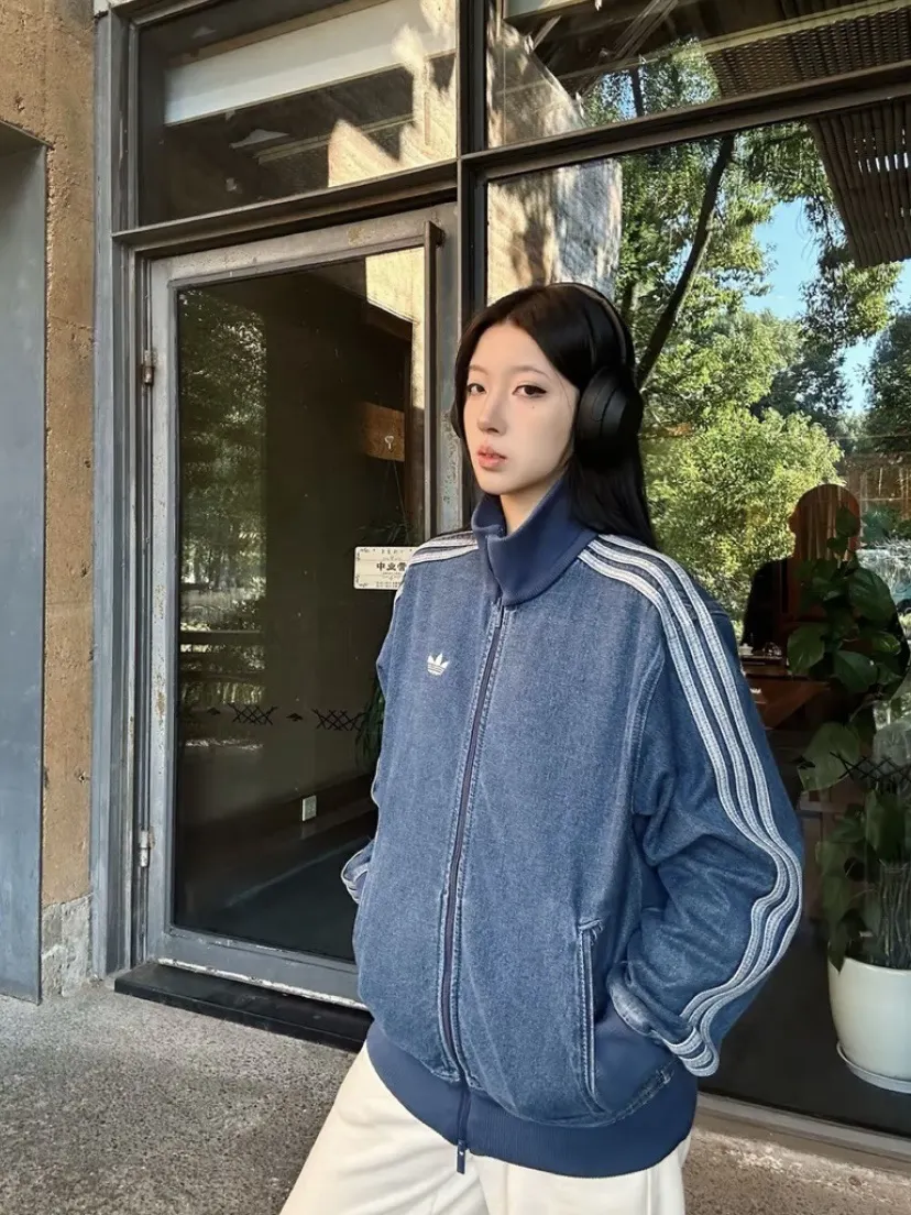 Adidas Originals Firebird Denim Track Jacket D20521729 — view 48