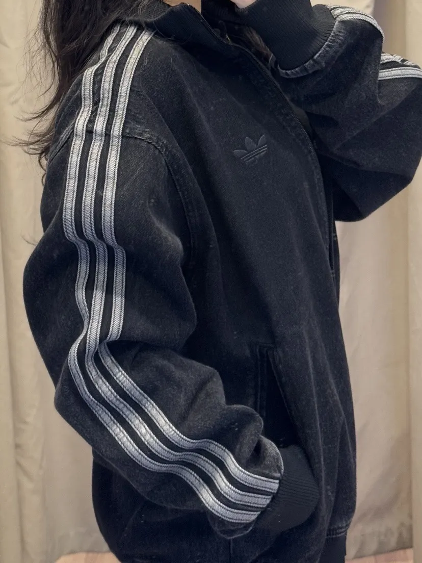 Adidas Originals Firebird Washed Denim Track Jacket D20521730 — view 3
