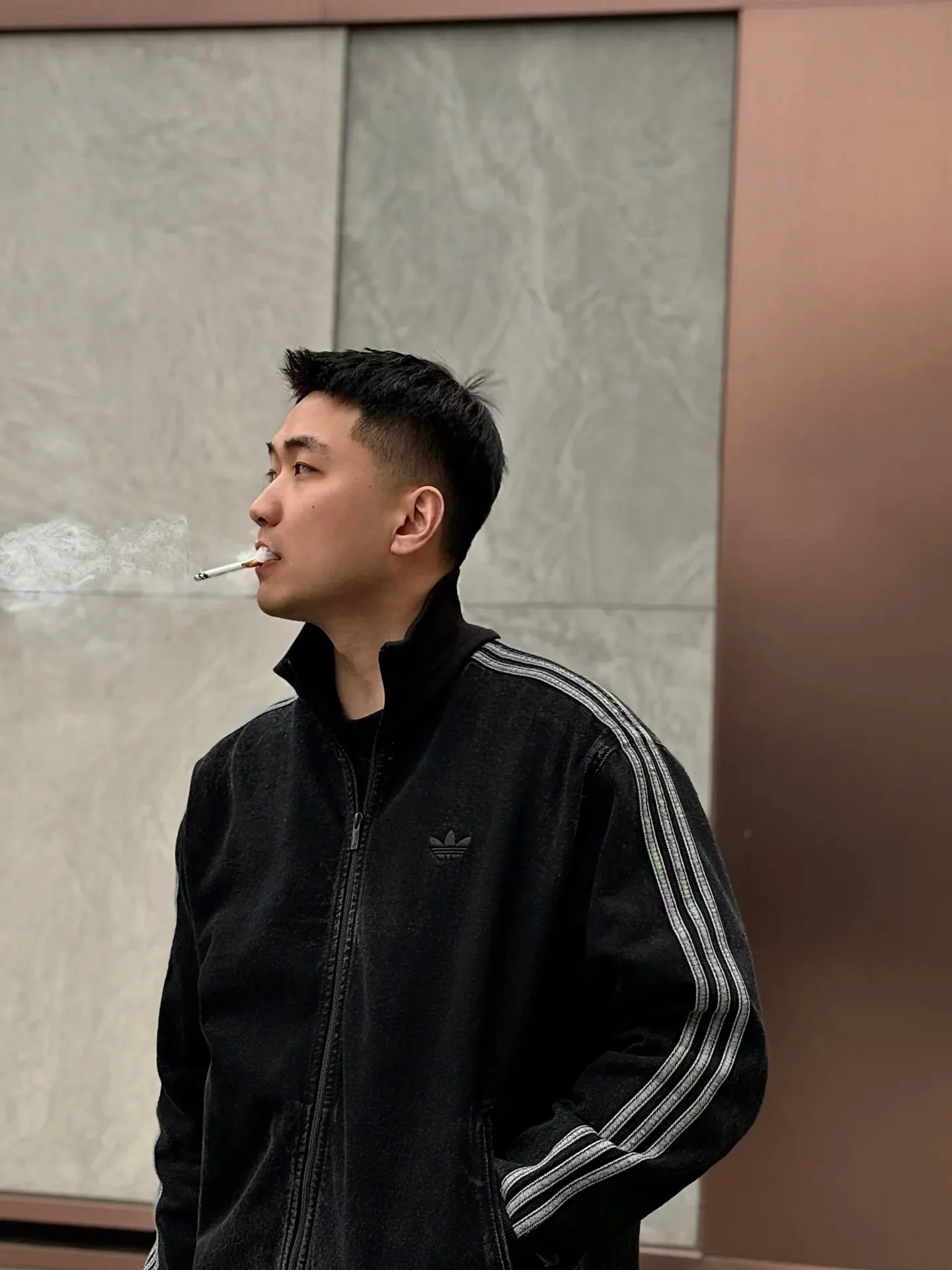 Adidas Originals Firebird Washed Denim Track Jacket D20521730 — view 7
