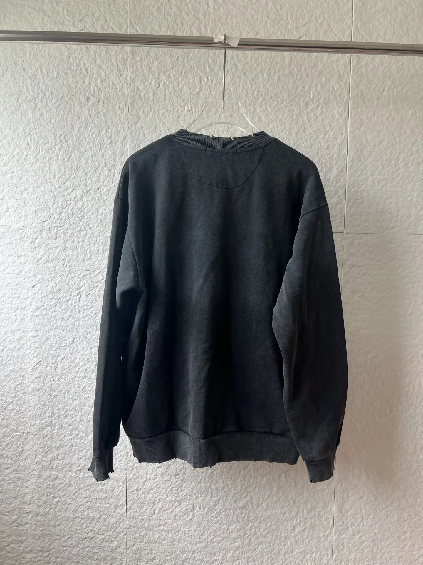 1996 Logo Distressed Zip-Up Sweatshirt D20521559 — view 6