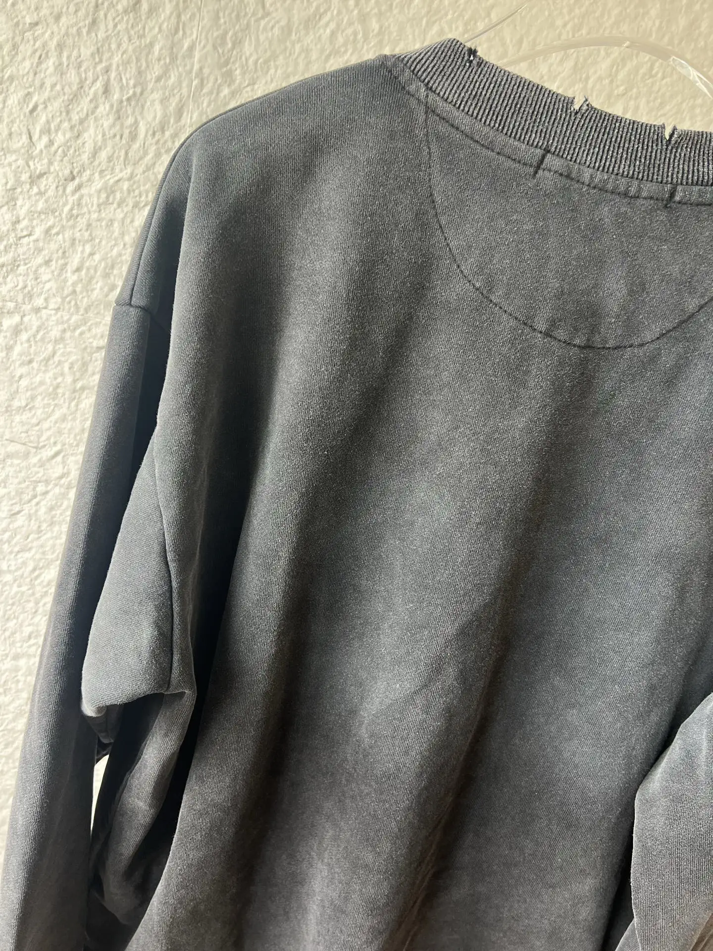 1996 Logo Distressed Zip-Up Sweatshirt D20521559 — view 7