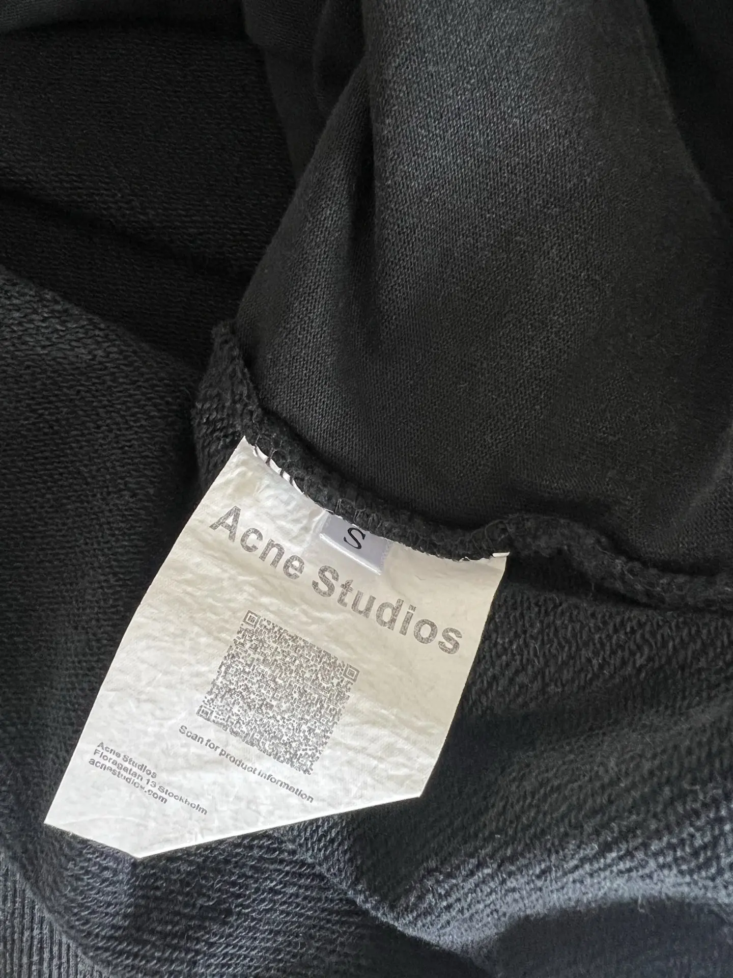 1996 Logo Distressed Zip-Up Sweatshirt D20521559 — view 9