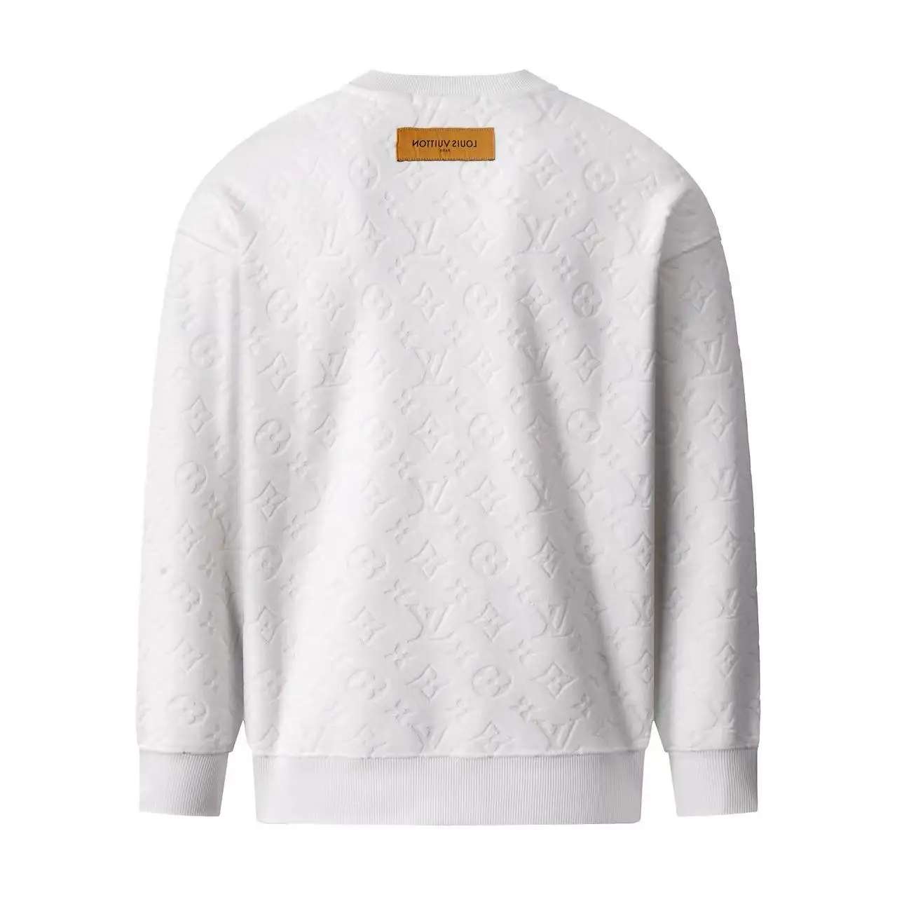 Monogram Jacquard Fleece-Lined Sweatshirt D21020343 — view 2