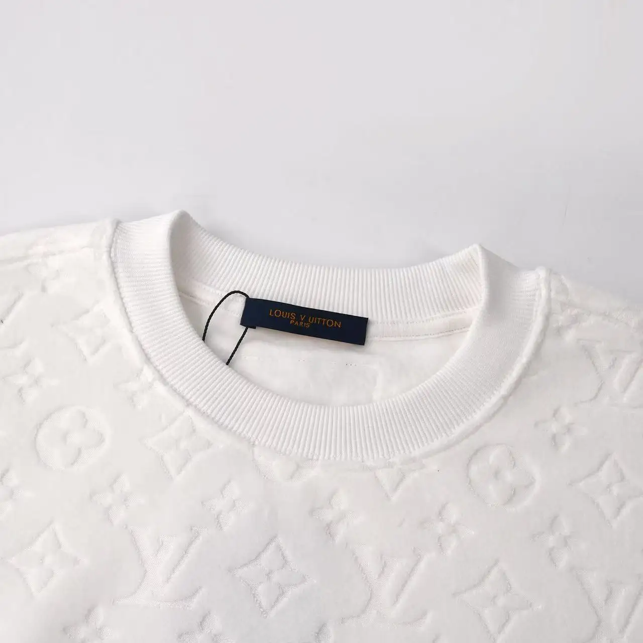 Monogram Jacquard Fleece-Lined Sweatshirt D21020343 — view 3