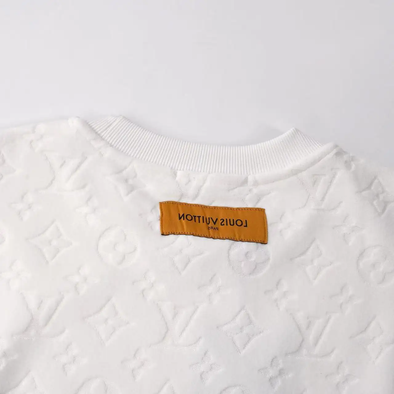Monogram Jacquard Fleece-Lined Sweatshirt D21020343 — view 4
