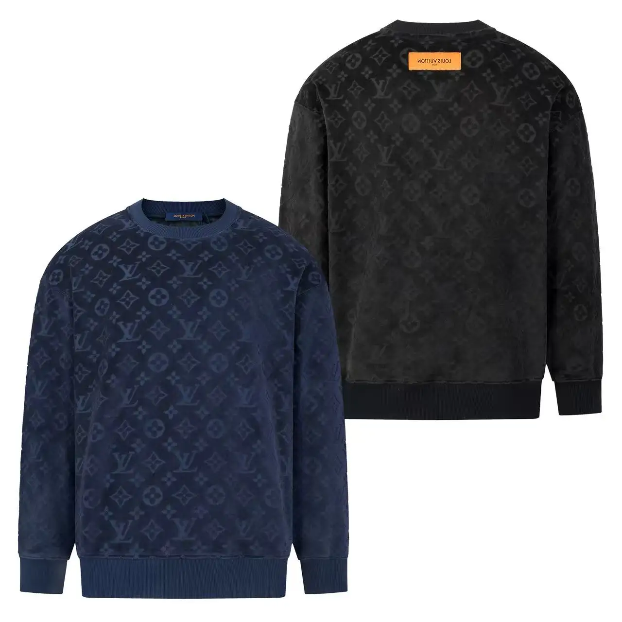 Monogram Jacquard Fleece-Lined Sweatshirt D21020341 — view 4