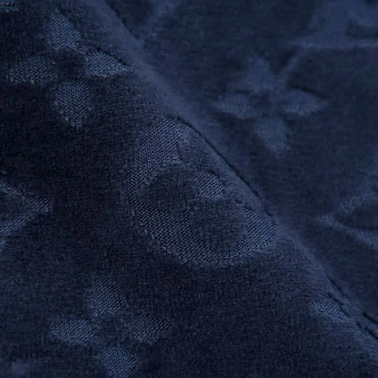 Monogram Jacquard Fleece Crew-Neck Sweatshirt D21020342 — view 8