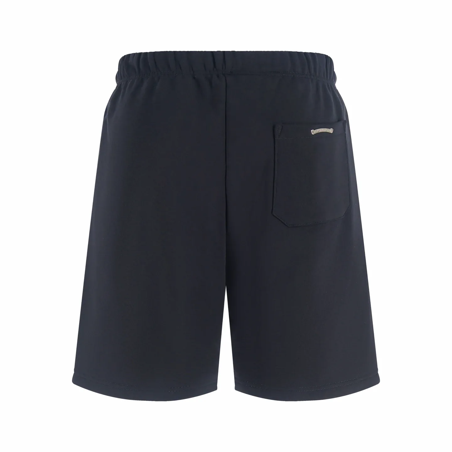 Leather Cross Patch Cotton Shorts D21019856 — view 2
