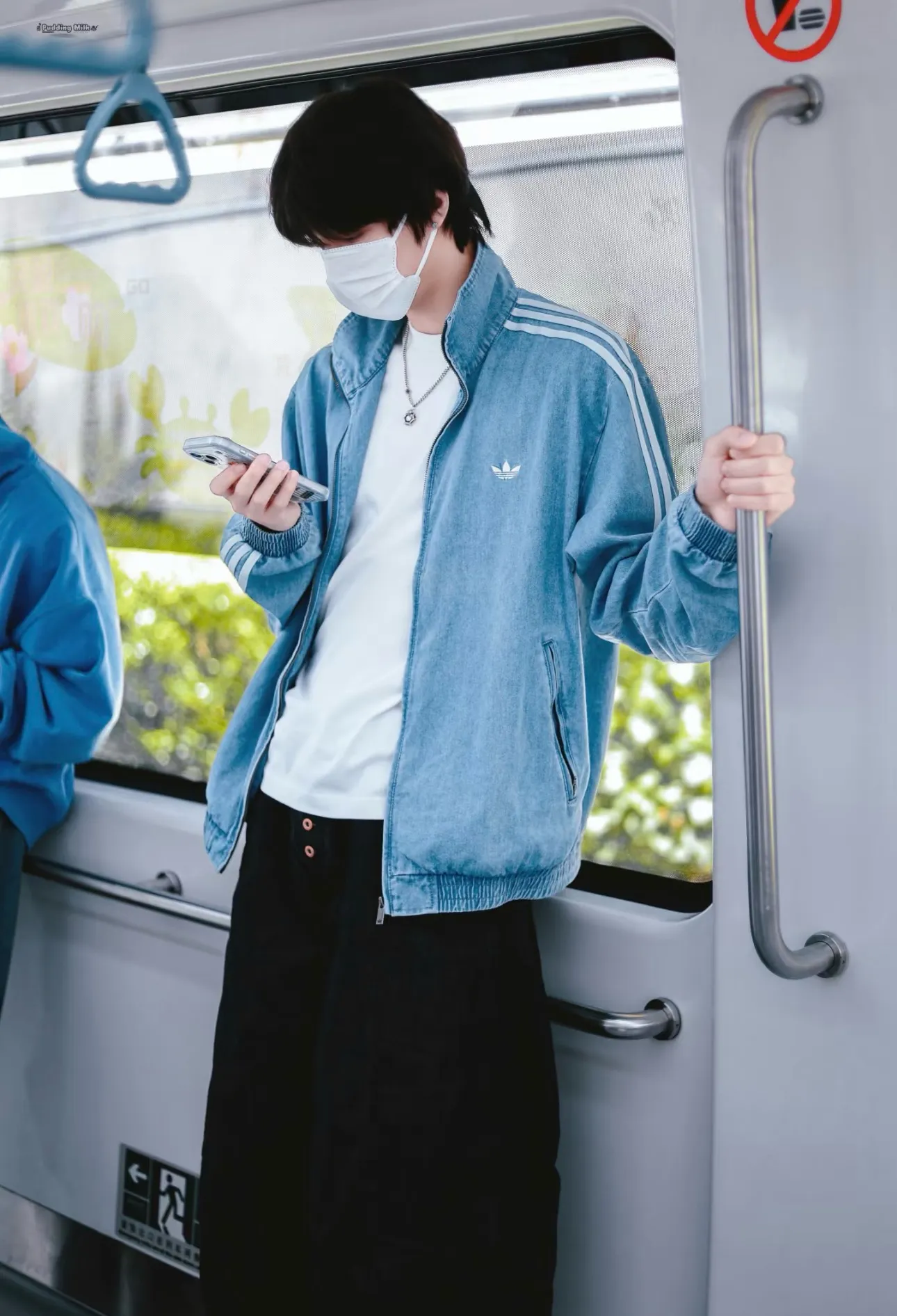 Adidas Originals Firebird Denim Track Jacket D21021757 — view 12
