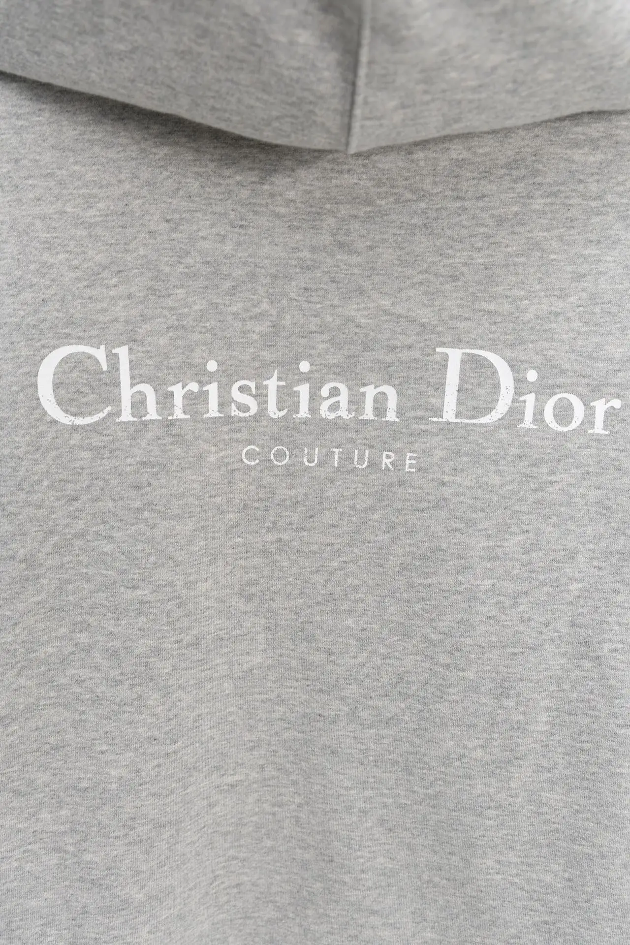 Logo-Embroidered Distressed Cotton-Jersey Hoodie D21019872 — view 6