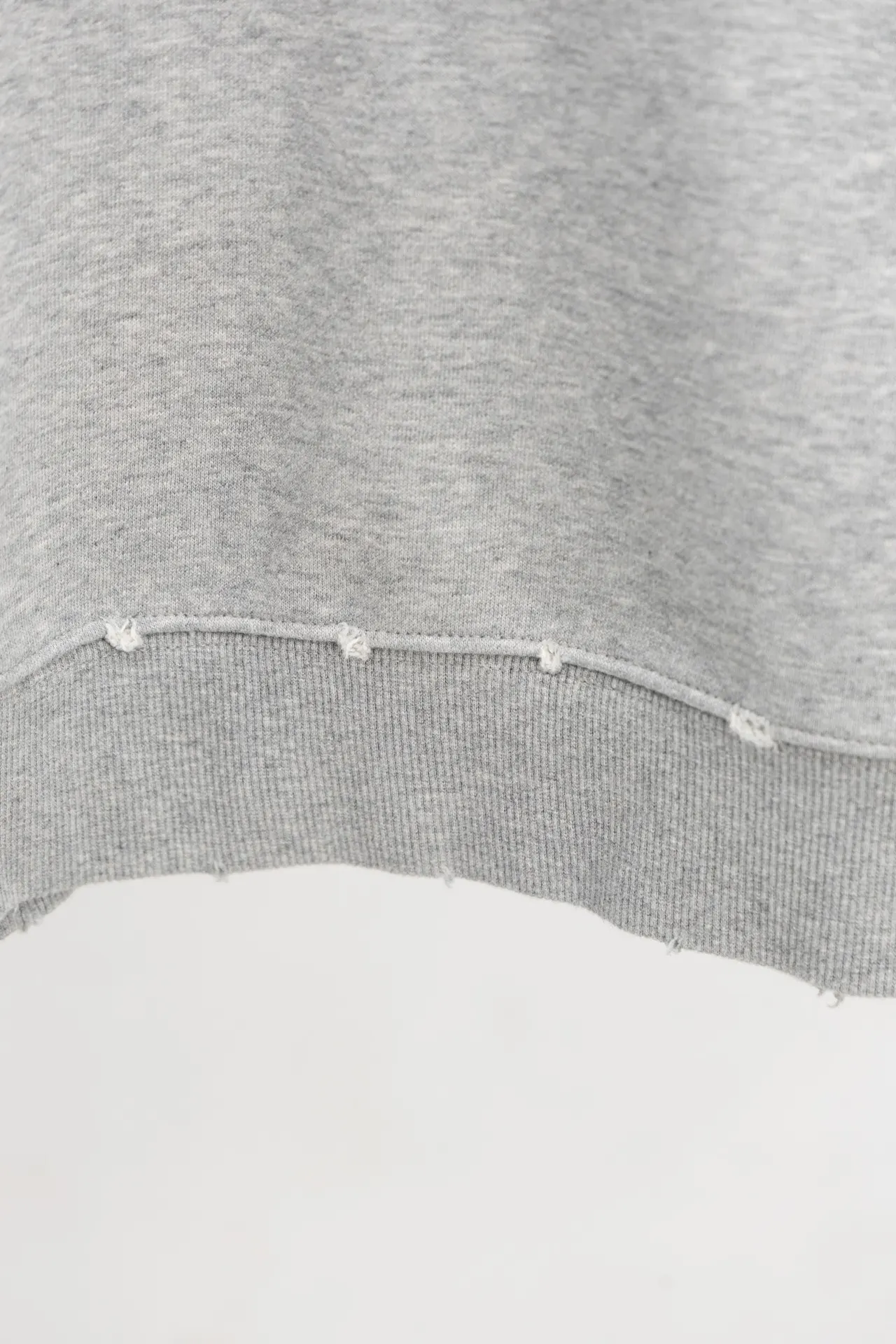 Logo-Embroidered Distressed Cotton-Jersey Hoodie D21019872 — view 10