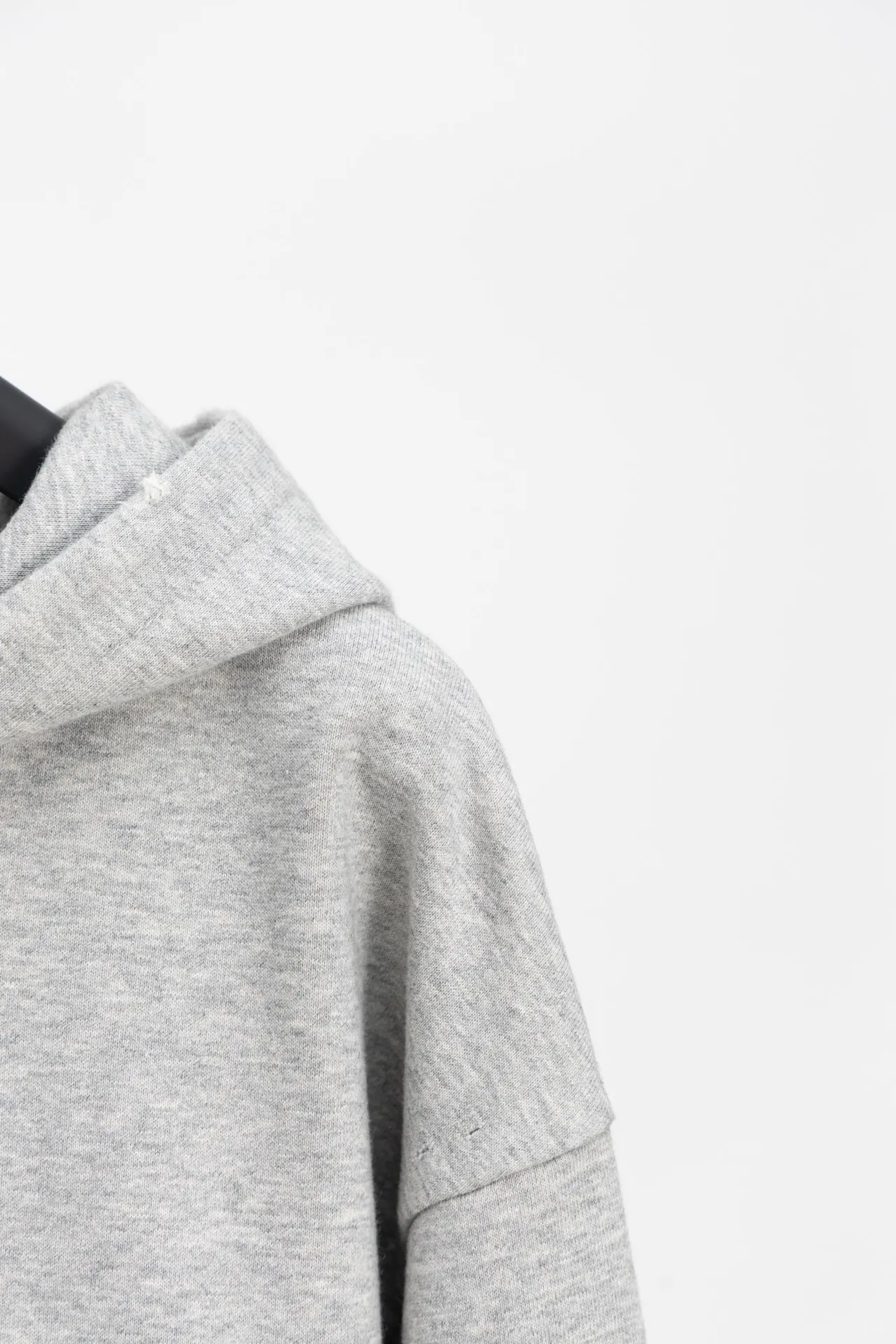 Logo-Embroidered Distressed Cotton-Jersey Hoodie D21019872 — view 11