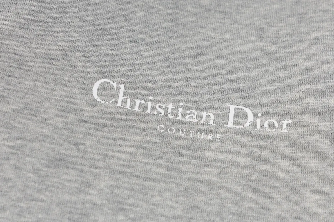 Logo-Embroidered Distressed Cotton-Jersey Hoodie D21019873 — view 7