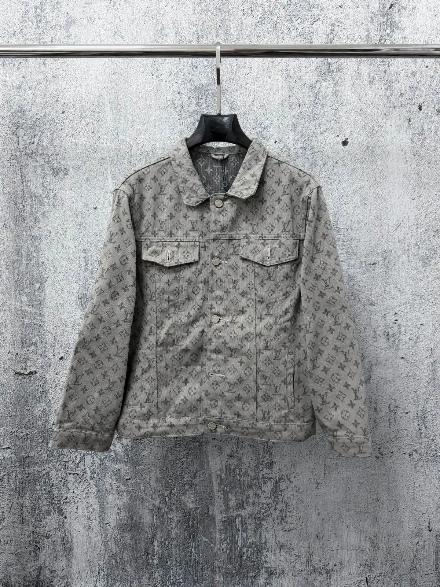 Monogram Washed Denim Jacket D21523464