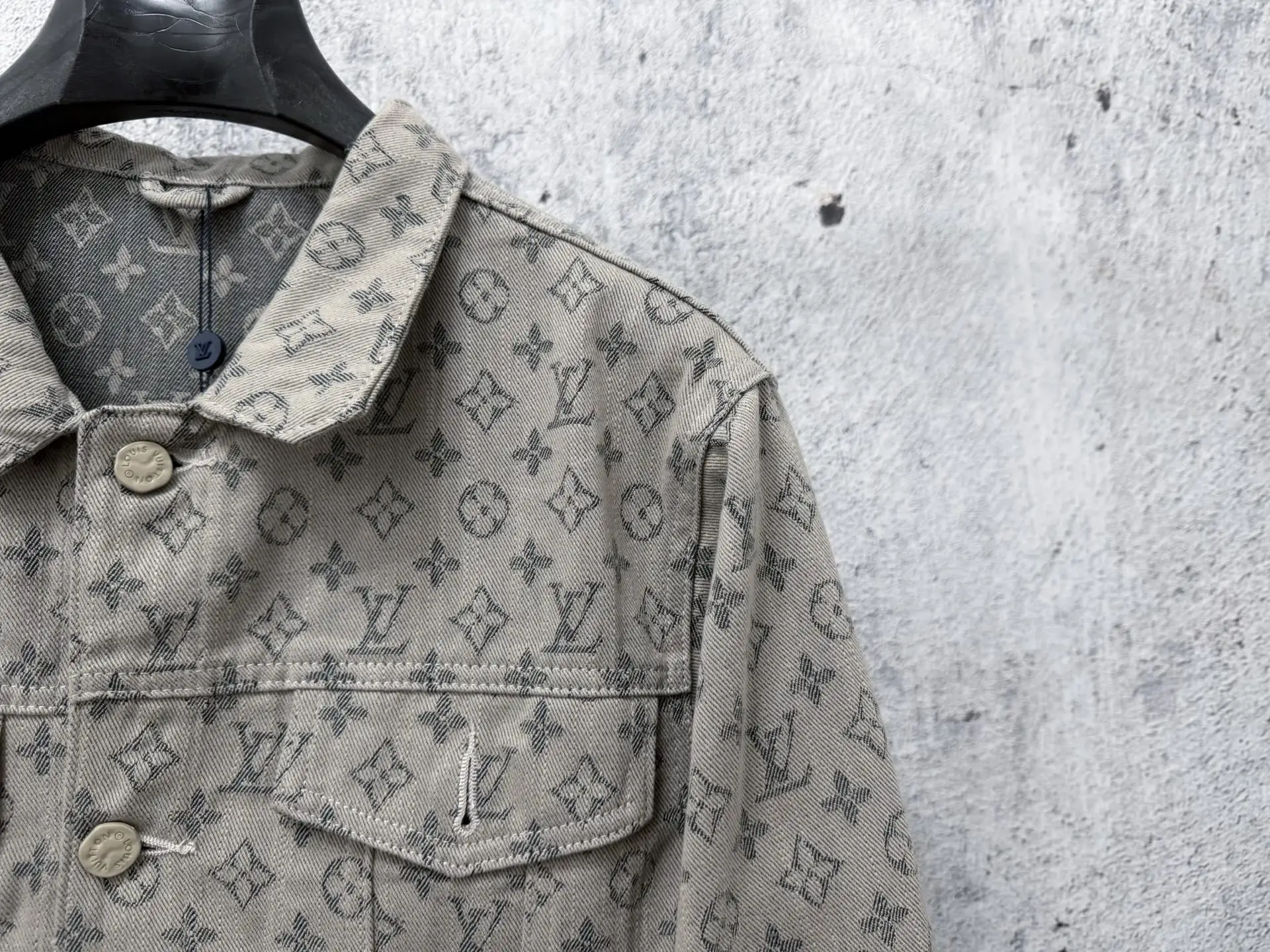 Monogram Washed Denim Jacket D21523464 — view 3