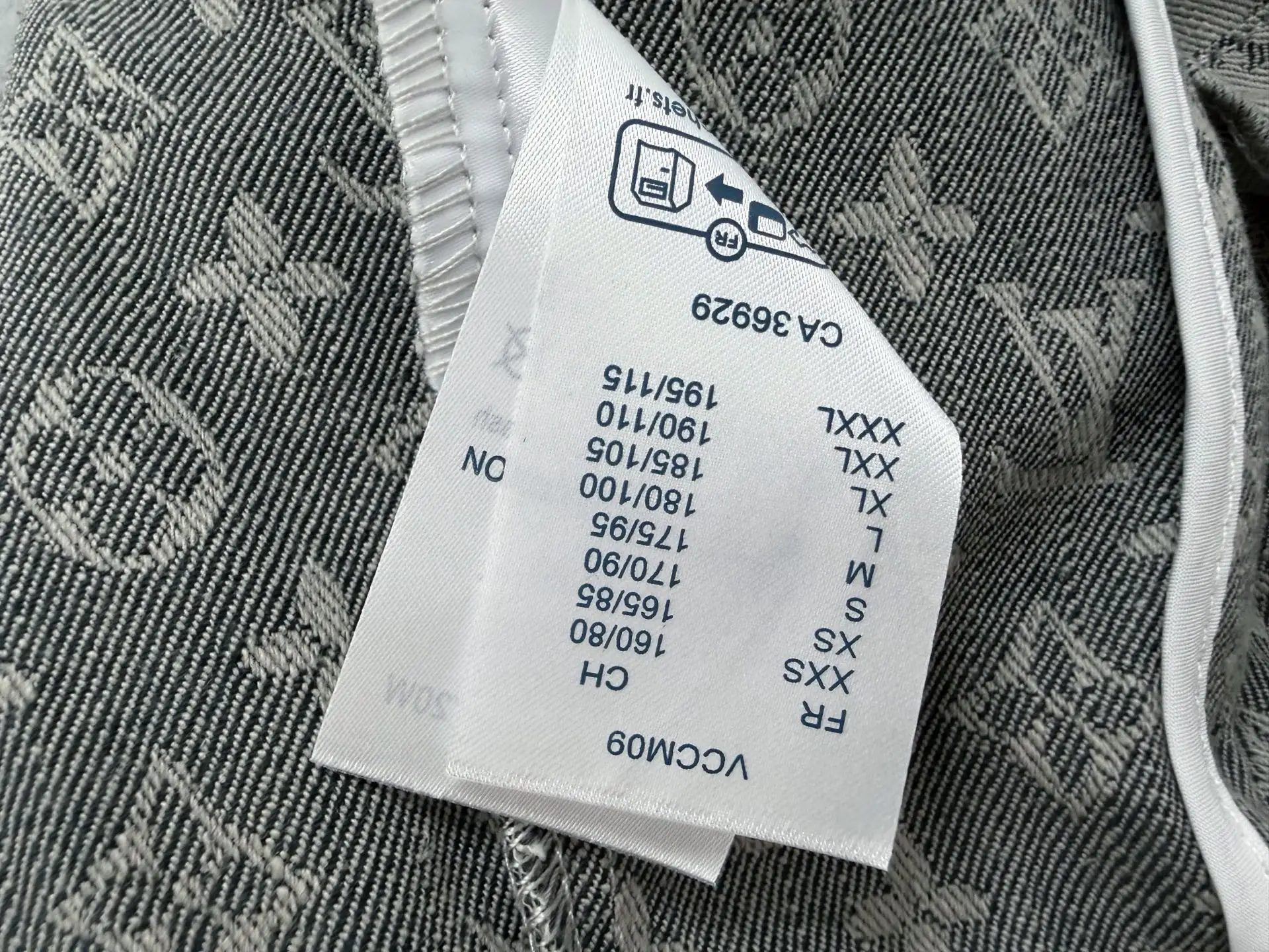 Monogram Washed Denim Jacket D21523464 — view 8