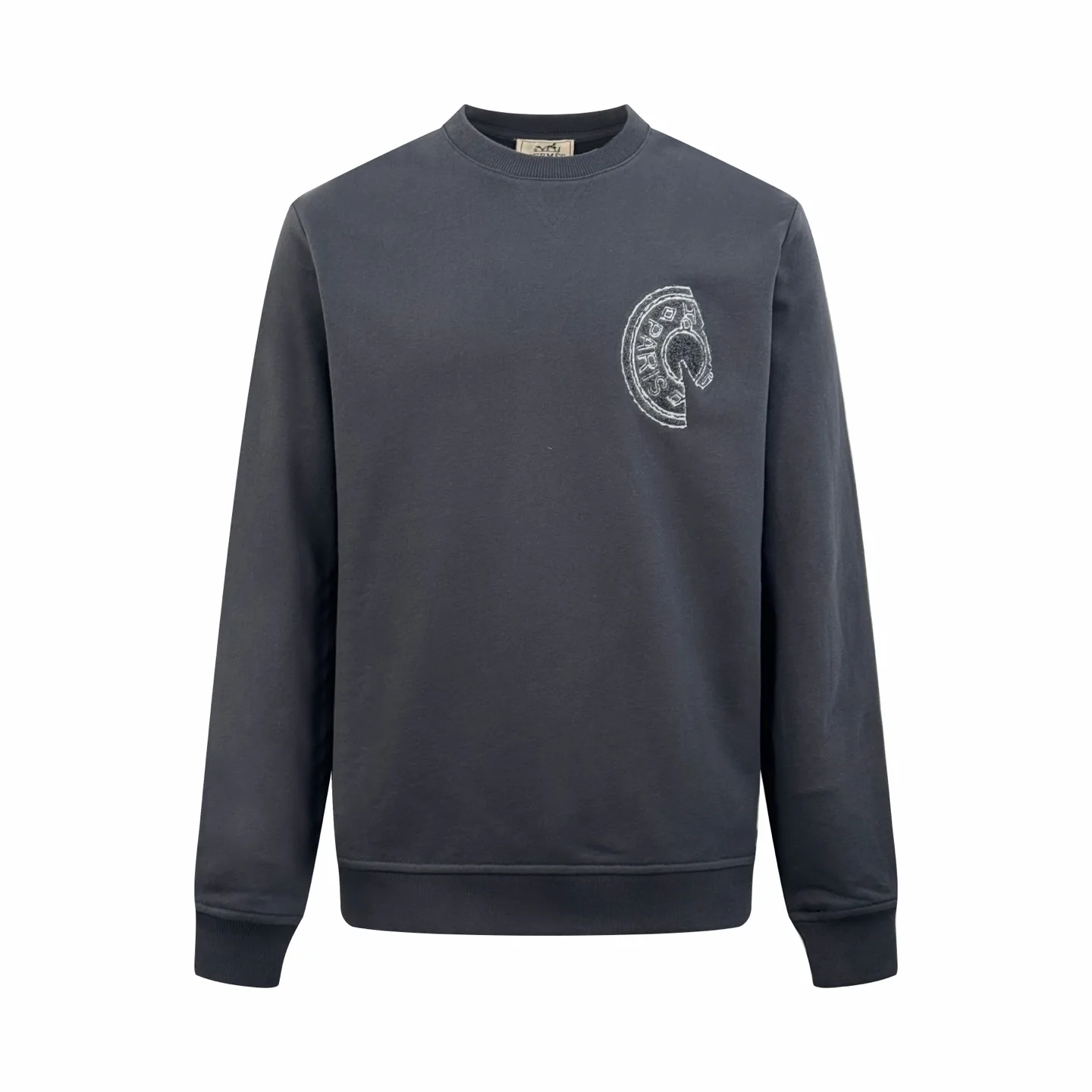 Embroidered Cotton-Blend Crew-Neck Sweatshirt D21521888