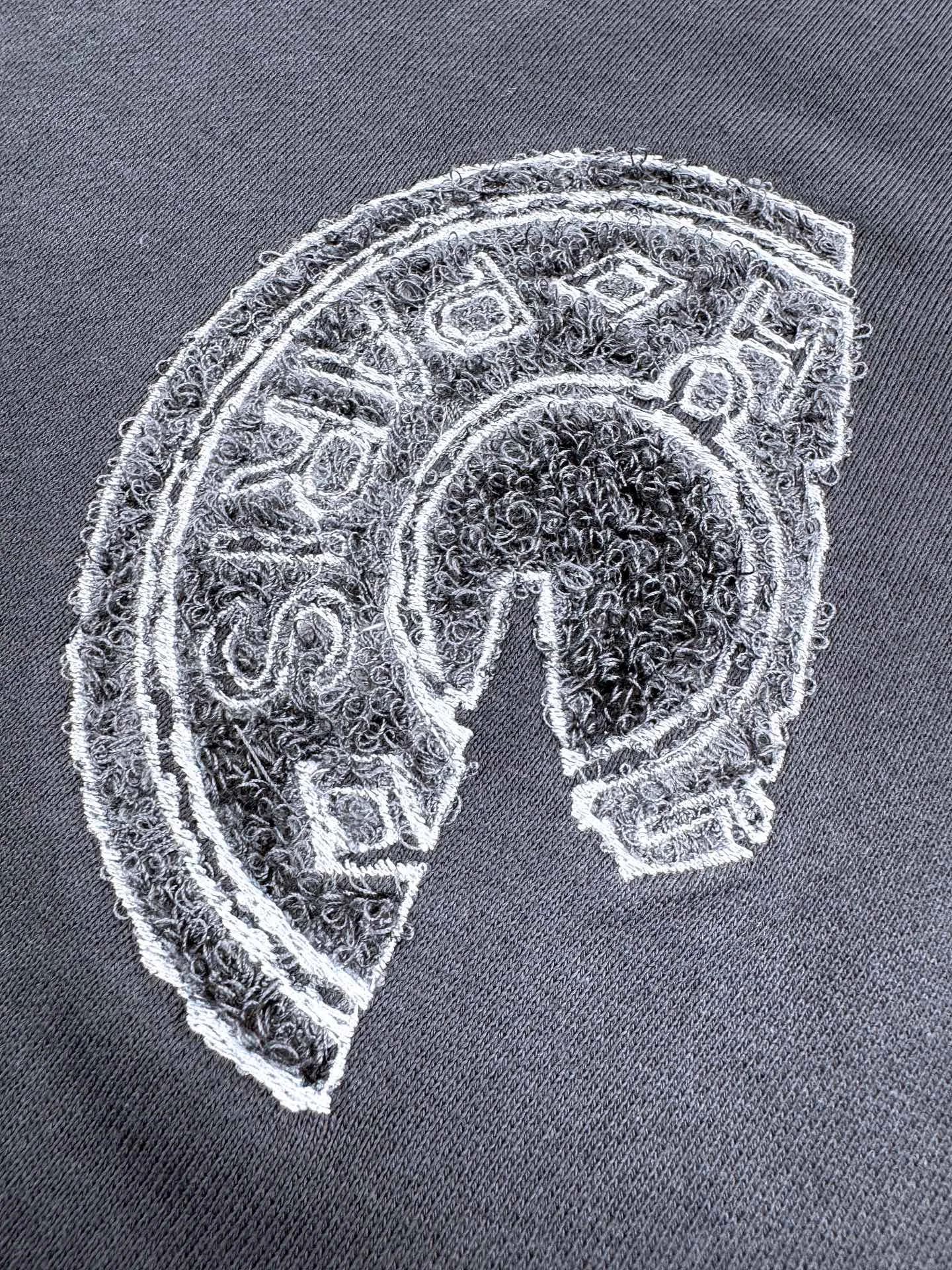 Embroidered Cotton-Blend Crew-Neck Sweatshirt D21521888 — view 4