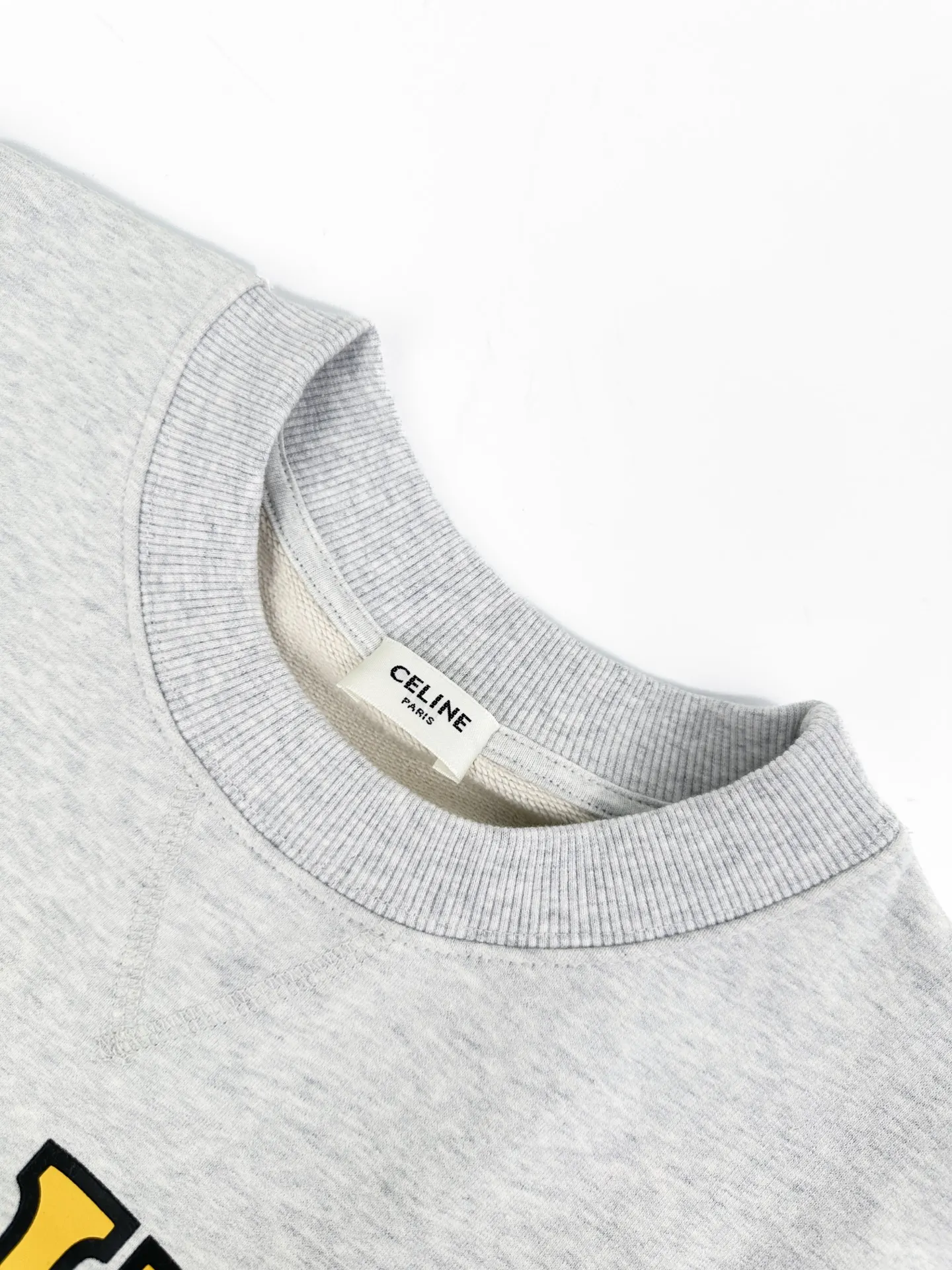 Logo Print Cotton-Blend Sweatshirt D22021897 — view 3
