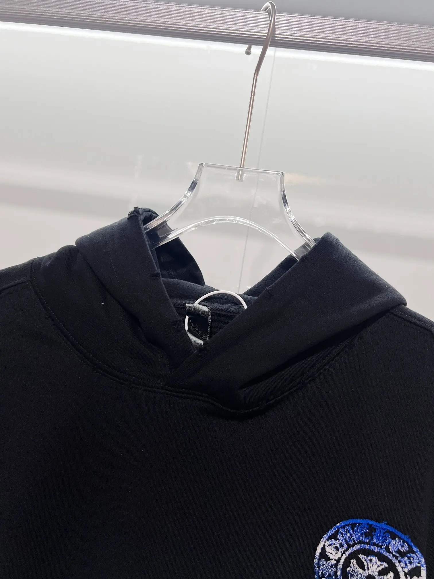 Chrome Hearts Embroidered Horseshoe Logo Hoodie D22022844 — view 7