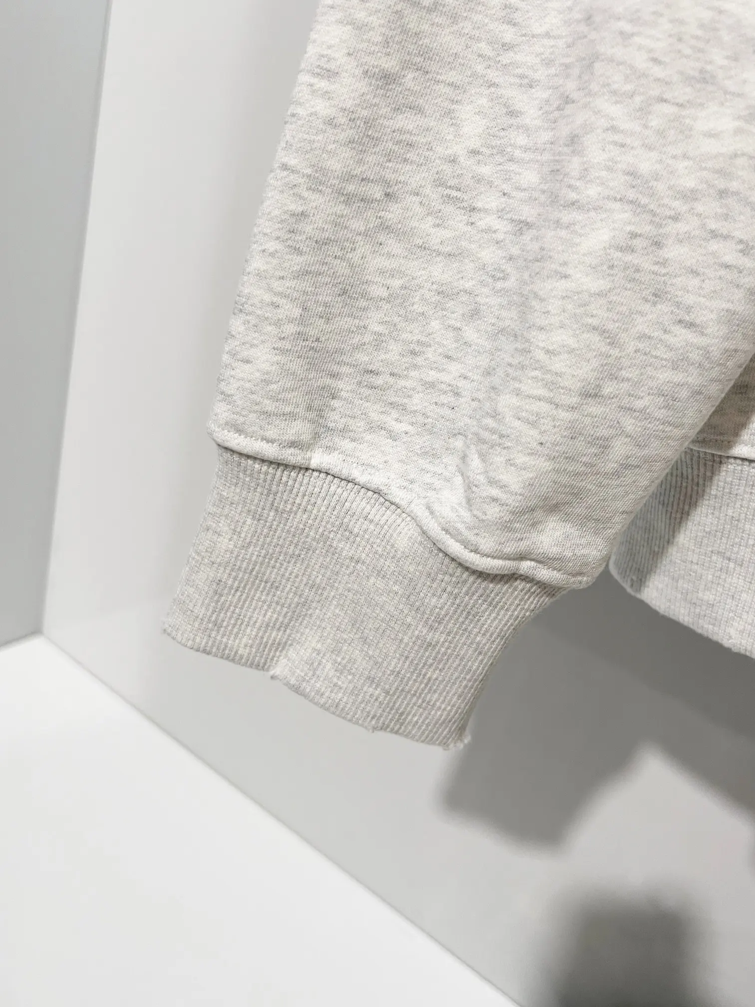 Logo-Embroidered Distressed Cotton-Jersey Hoodie D22022845 — view 8