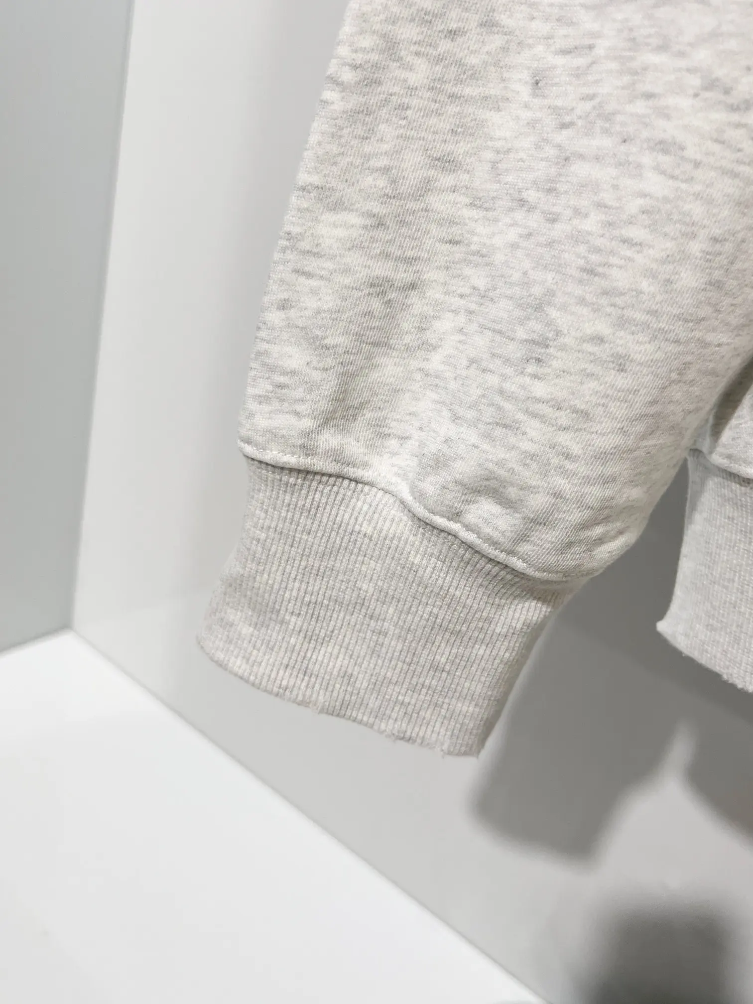 Logo Embroidery Distressed Cotton Hoodie D22022849 — view 8