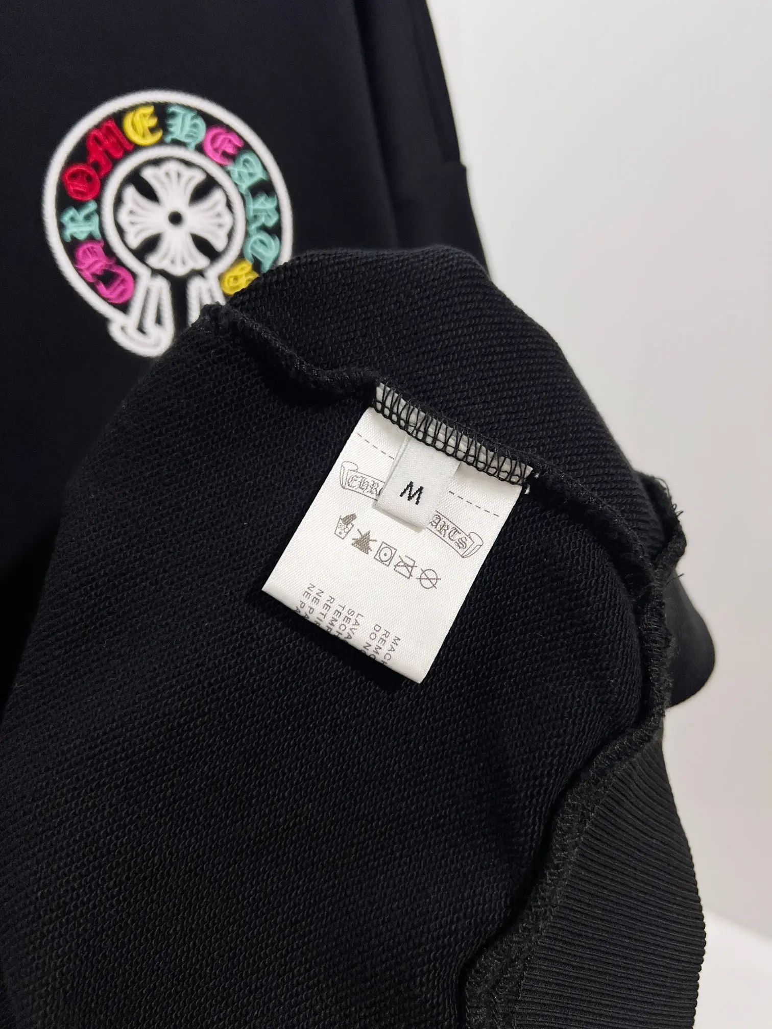 Logo Embroidery Cotton-Jersey Hoodie D22022848 — view 9