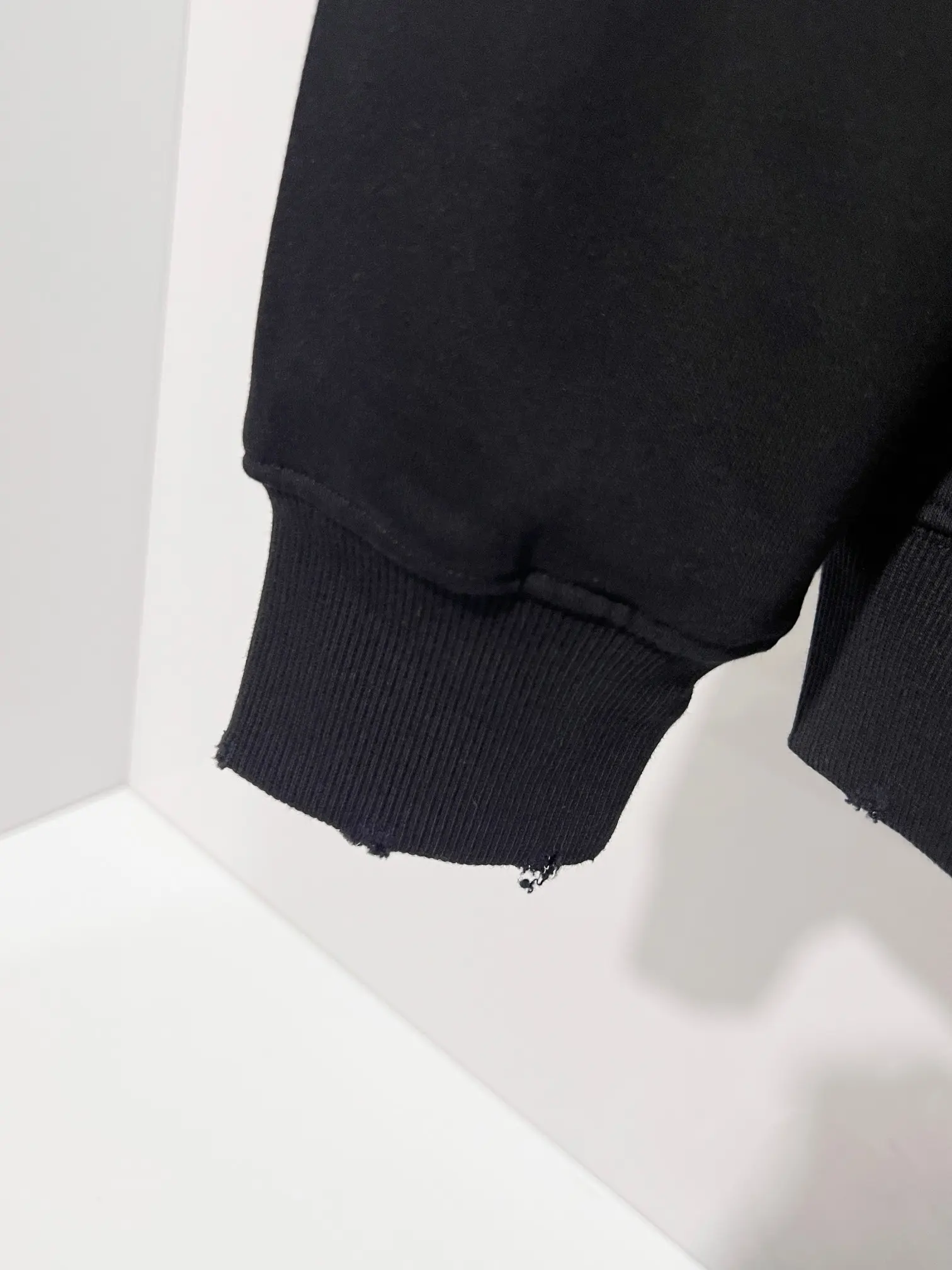 Cross Patch Distressed Cotton Hoodie D22022852 — view 8